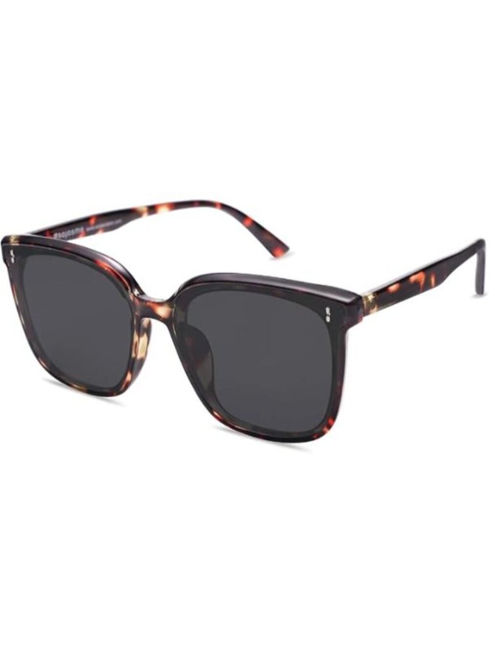 SOJOS Women's Trendy Sun Glasses Vintage Style Shades SJ2157 Tortoise Grey